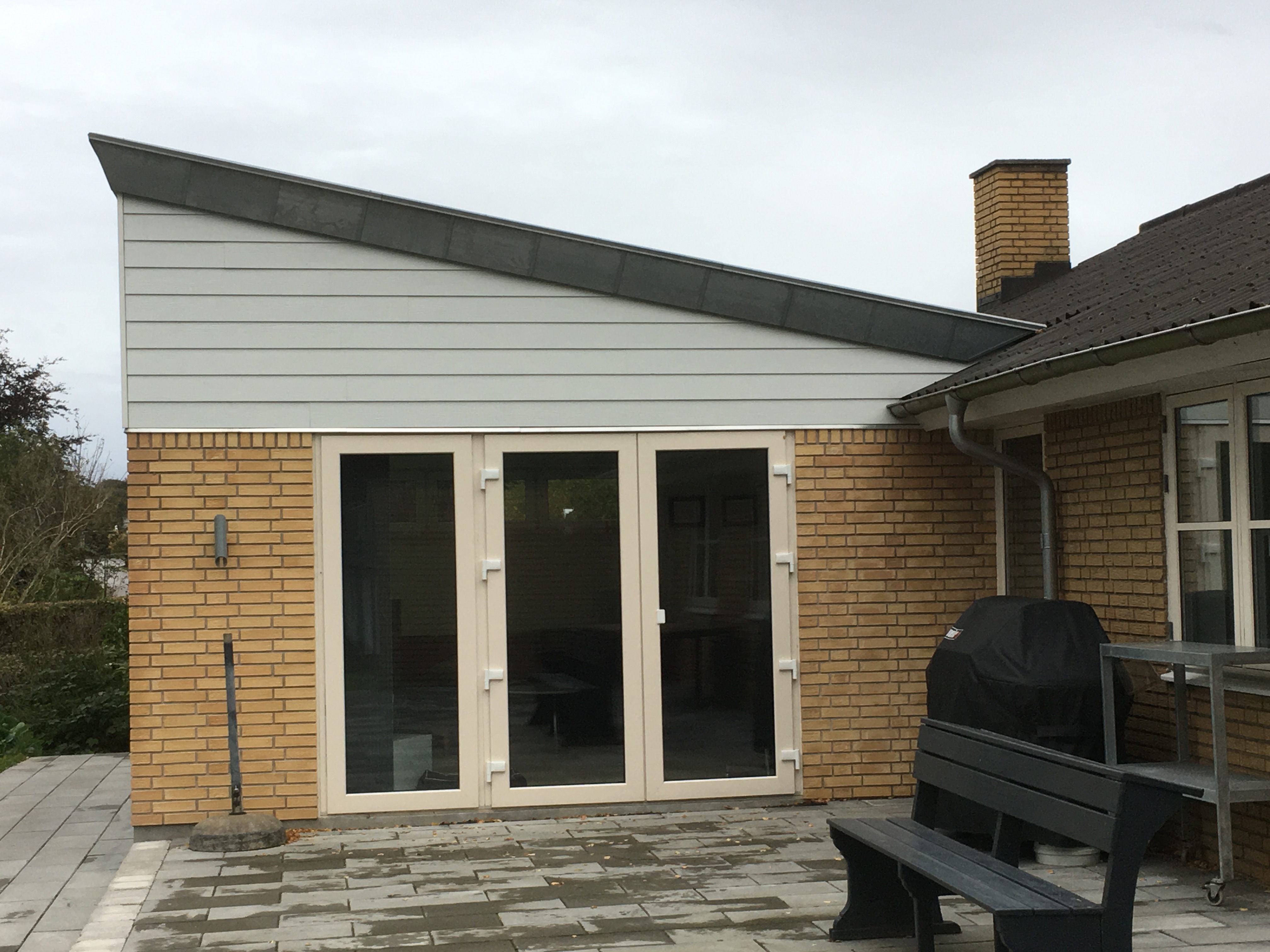 Ny Tilbygning til enfamiliehus — Tilbygning